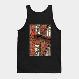 Fire Ivy. Bold Autumn Colors Tank Top